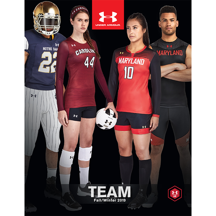 under armour football catalog
